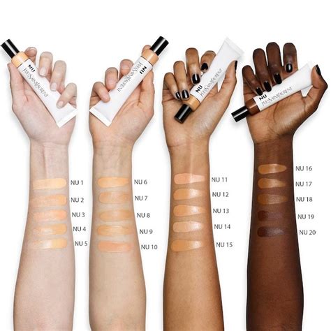 ysl nu bare look tint shade finder|nu skin tinted moisturizer swatches.